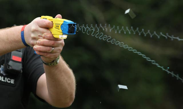 A stock image of a Taser (Gareth Fuller/PA)