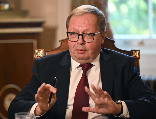 Andrei Kelin, Russia’s ambassador to the UK