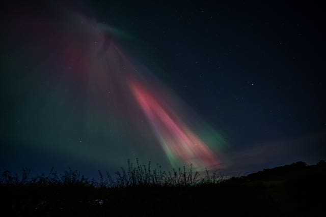 Northern Lights above Scotland