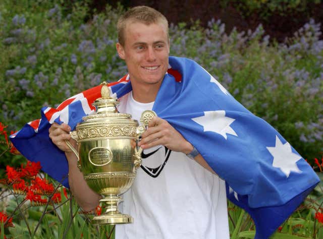 Lleyton Hewitt won Wimbledon 20 years ago