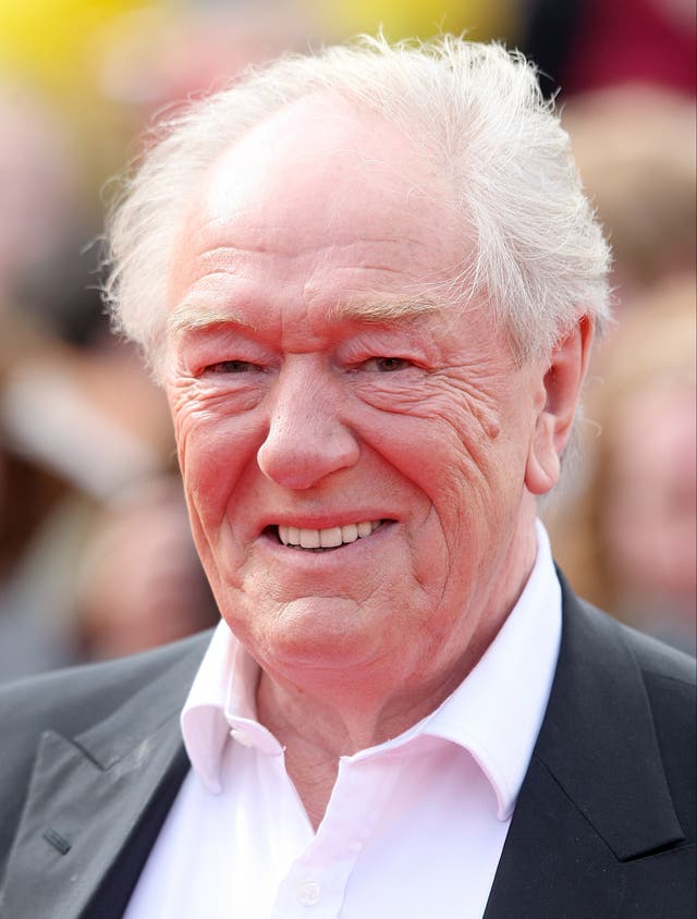 Sir Michael Gambon arriving for the world premiere of Harry Potter And The Deathly Hallows: Part 2