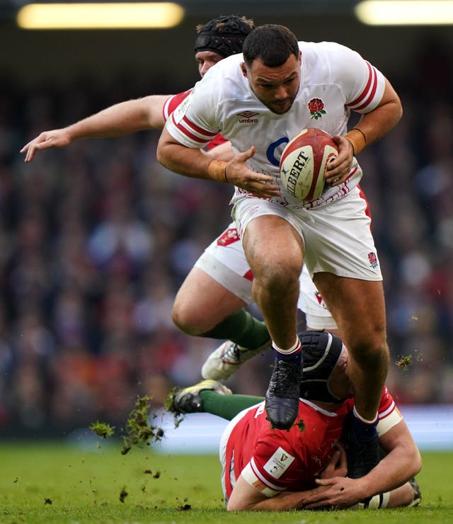 Ellis Genge on the rampage against Wales in round three