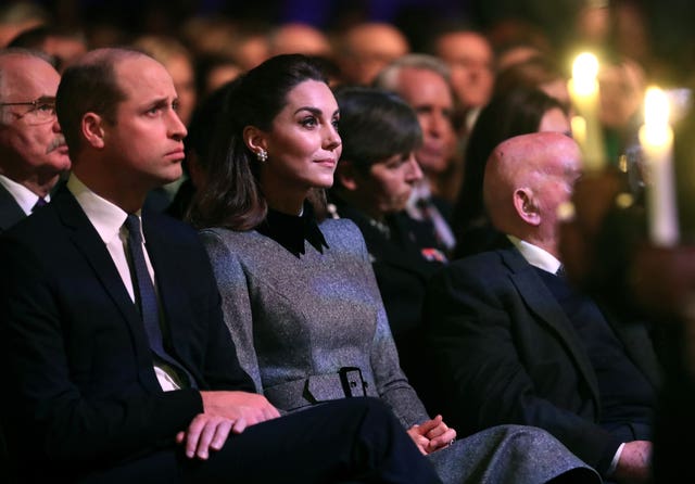 William and Kate at Holocaust Memorial Day 2020