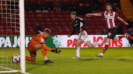 Aaron Pressley scored the winner for Accrington against Shrewsbury (Tim Goode/PA)