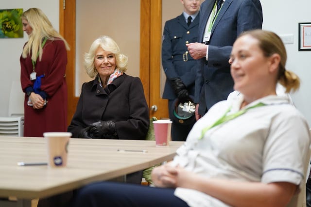 Queen Camilla visit to Swindon