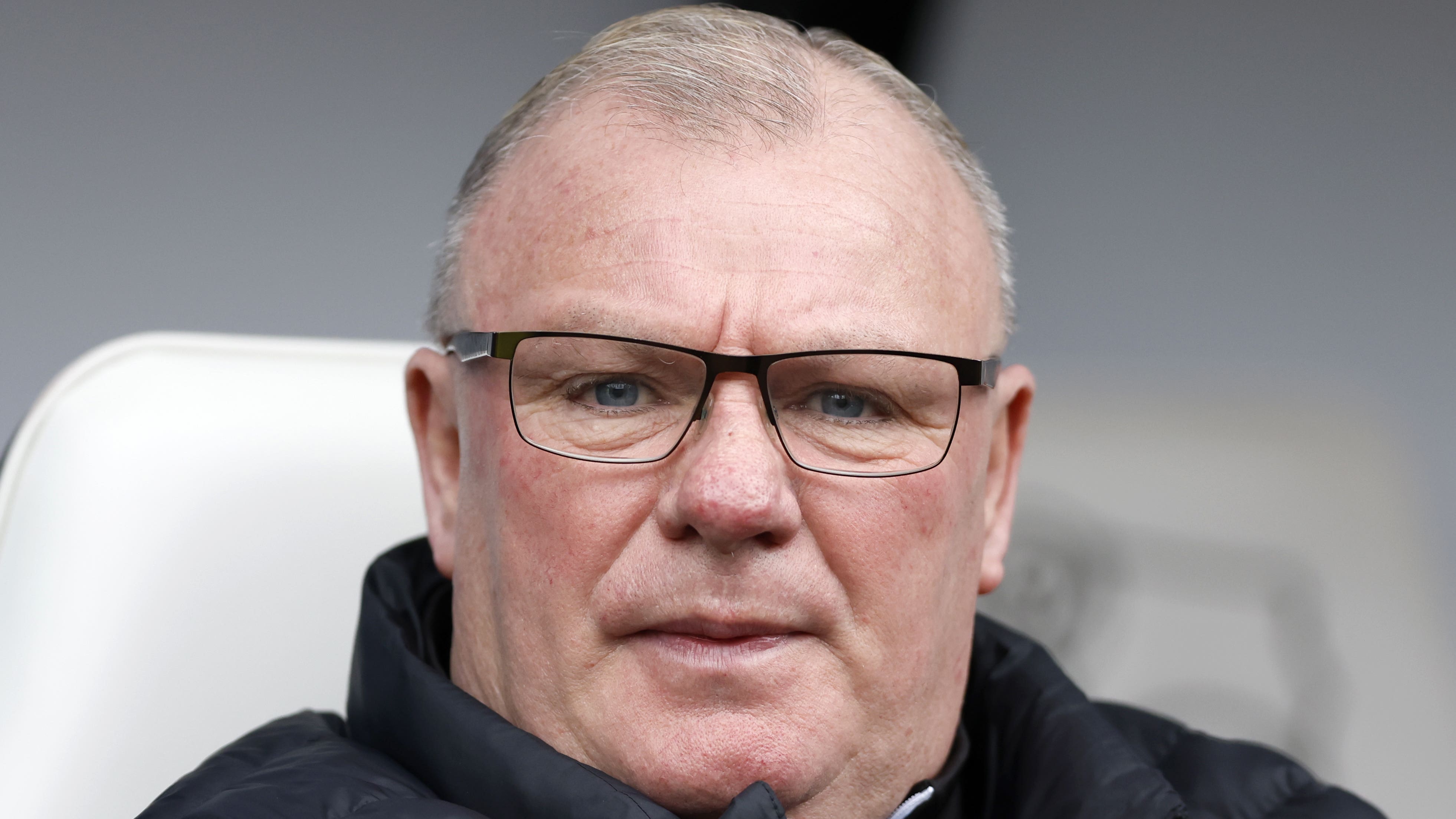 Stevenage manager Steve Evans saw his side held by Fleetwood (Nigel French/PA)