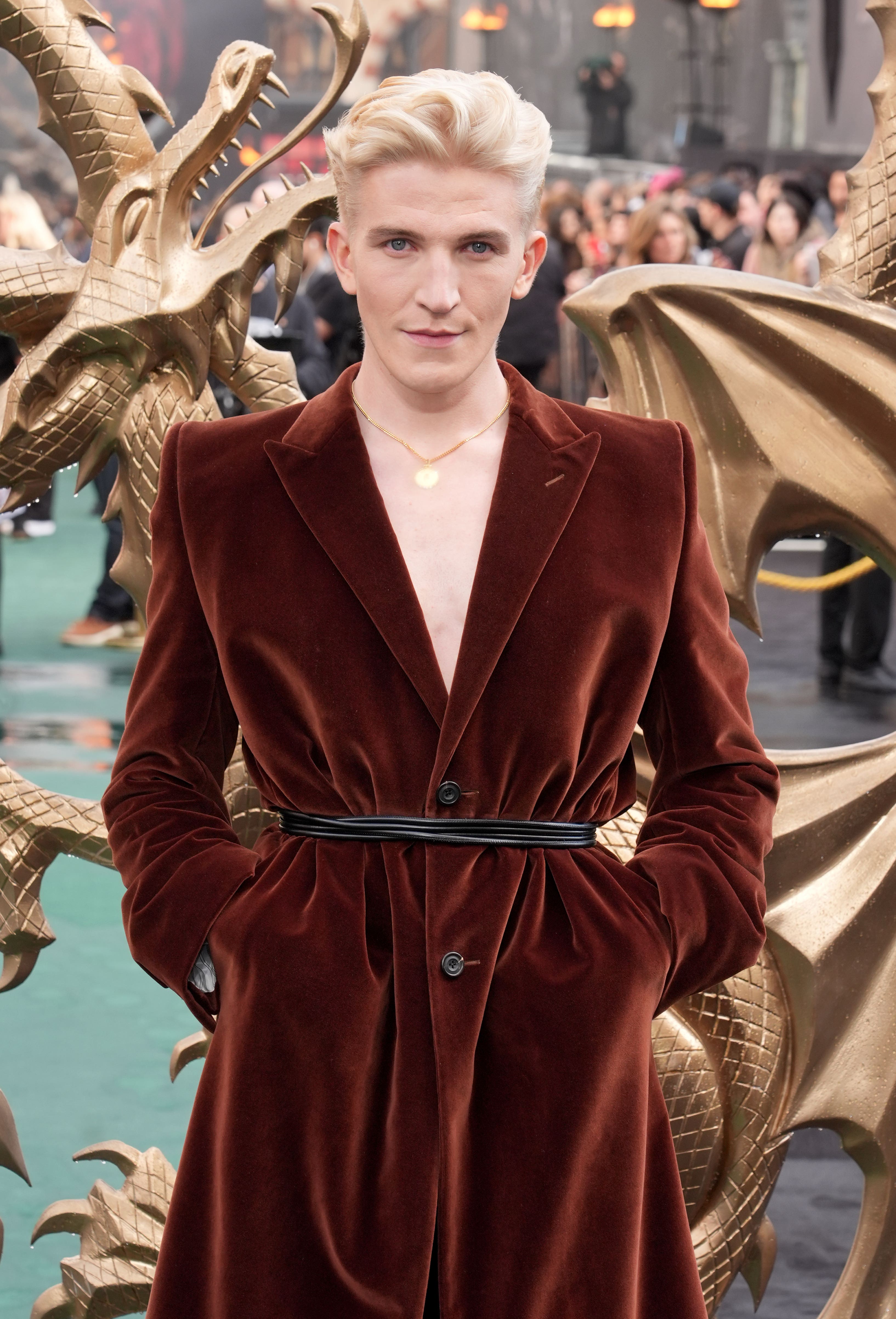 Ewan Mitchell Says House Of The Dragon Is Not Violent for Violence s Ewan Mitchell Says House Of The Dragon Is Not Violent for Violence s