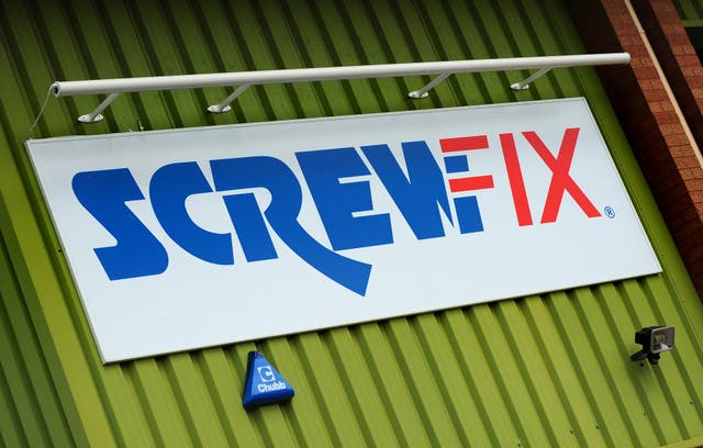 Screwfix stock