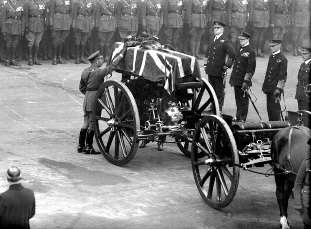 British Royal Family – King George V – Burial of the Unknown Warrior – 1920