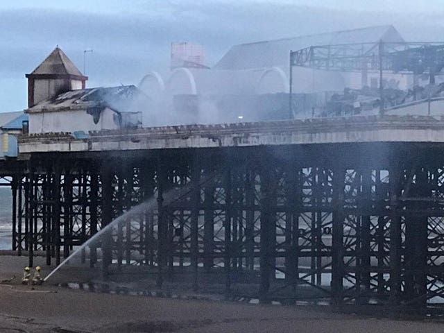 Blackpool Pier fire