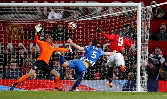 Romelu Lukaku scored the opening goal for United