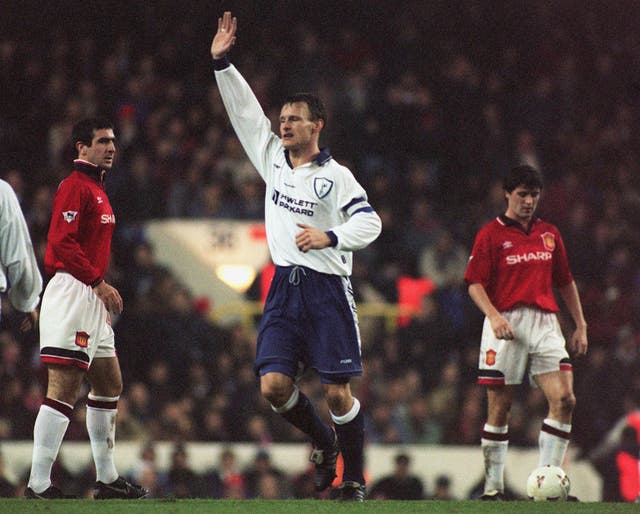 Teddy Sheringham left Spurs for Manchester United in 1997