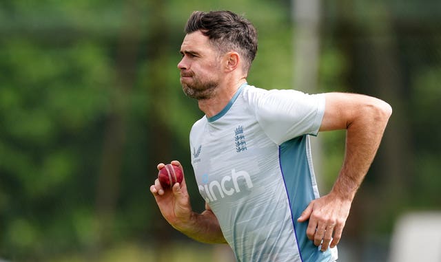 James Anderson is set to return to England's XI (Martin Rickett/PA)
