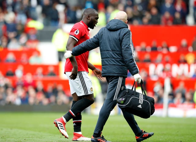 Romelu Lukaku suffered an ankle injury against Arsenal