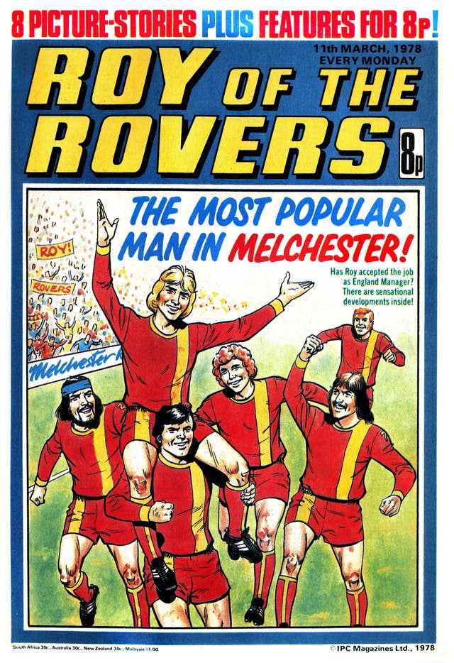 Roy of the Rovers Handout Photos