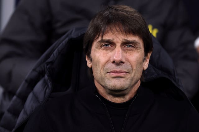 Tottenham manager Antonio Conte continues to recuperate from gallbladder surgery 