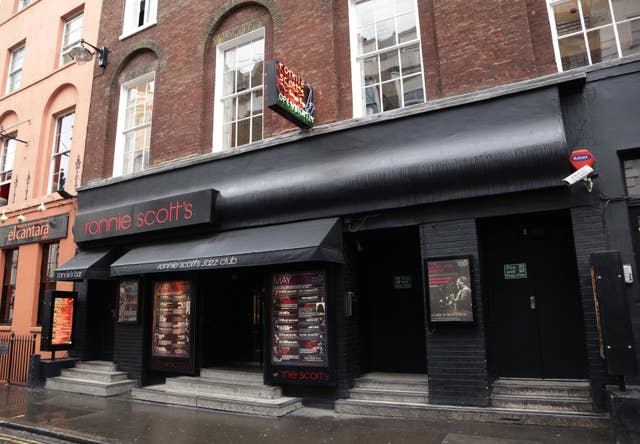 Ronnie Scott’s Jazz Club in Soho