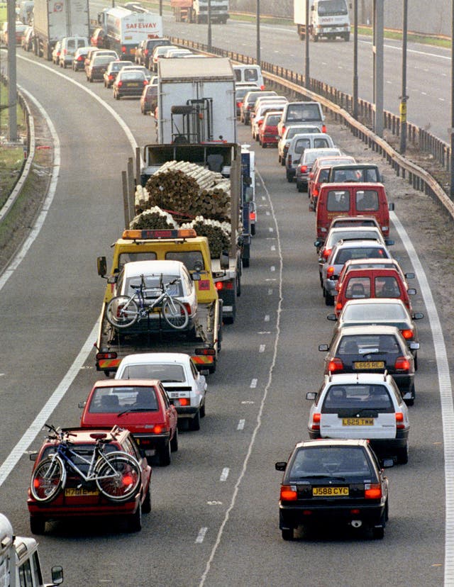 ENVIRONMENT Motorway tailback