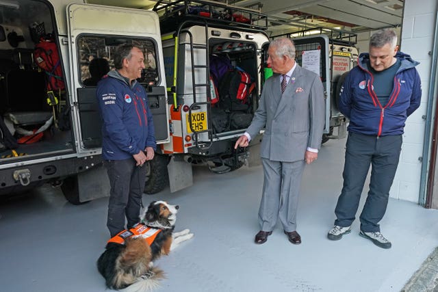 Prince of Wales visits Cumbria