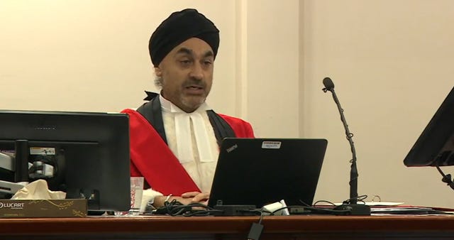 Mr Justice Saini