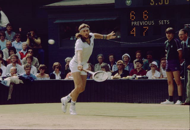 Bjorn Borg was famed for his rivalry with John McEnroe