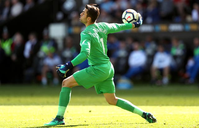 Swansea City goalkeeper Lukasz Fabianski 