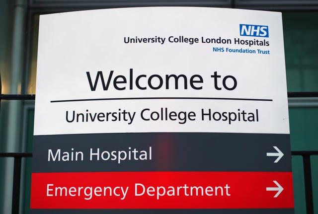 University College Hospital in London.