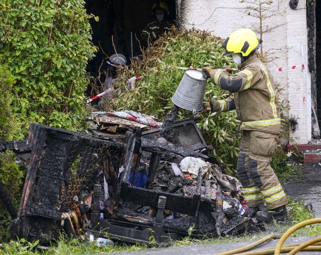 House fire in Smethwick