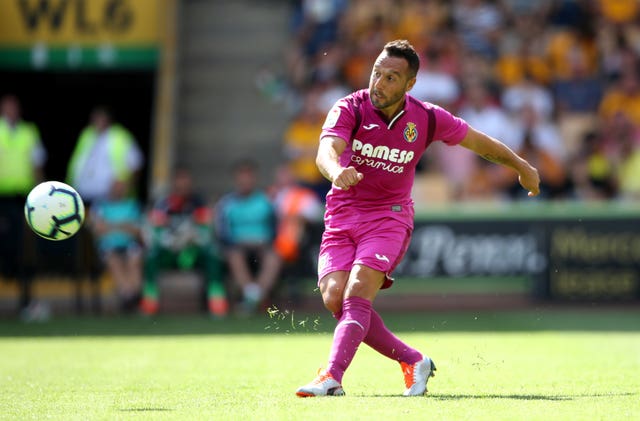 Santi Cazorla is back in action for Villarreal 