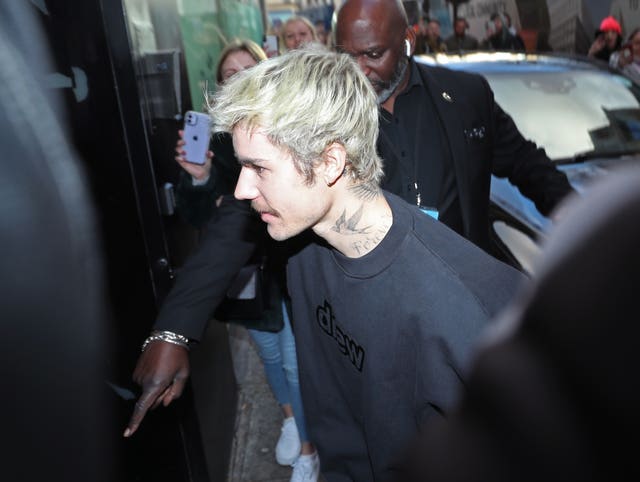 Justin Bieber in London