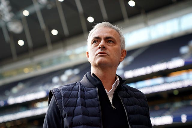Tottenham Hotspur manager Jose Mourinho 