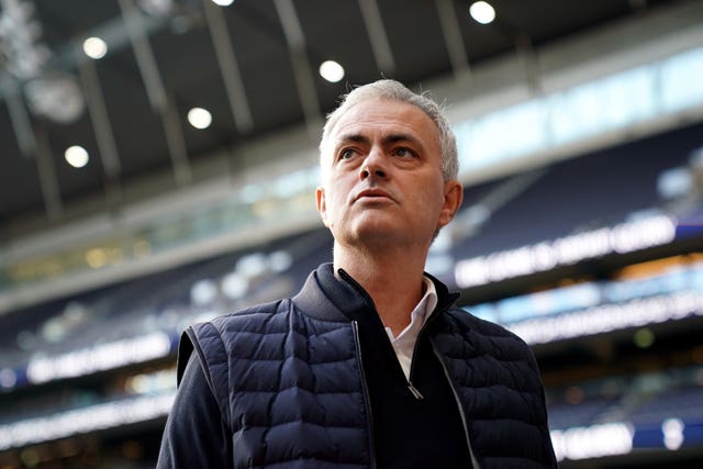 Tottenham Hotspur manager Jose Mourinho