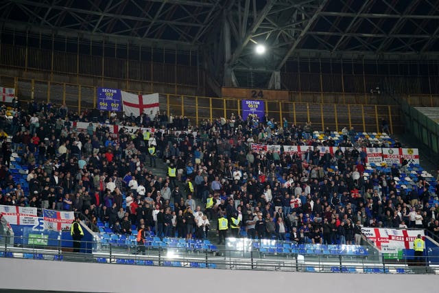 Italy v England – UEFA Euro 2024 Qualifying – Group C – Diego Armando Maradona Stadium