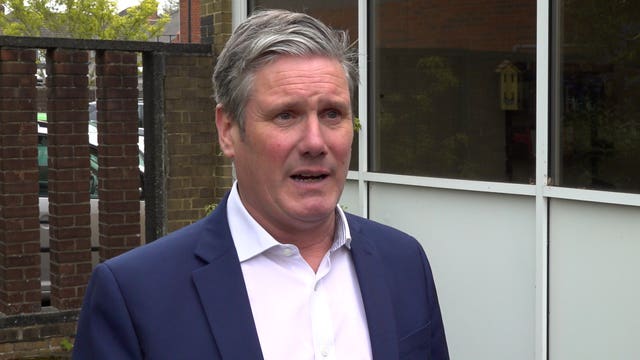 Sir Keir Starmer visits Bitterne Village