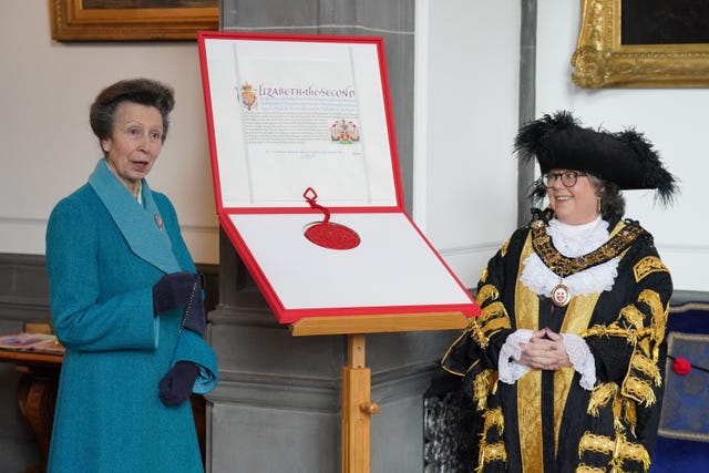 Princess Royal visit to Southampton