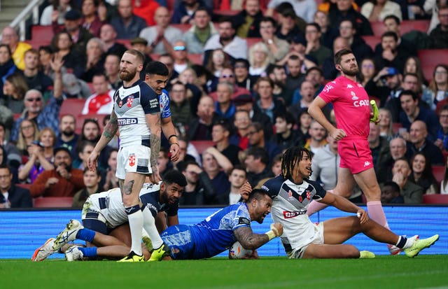 England v Samoa – Rugby League World Cup – Semi-Final – Emirates Stadium