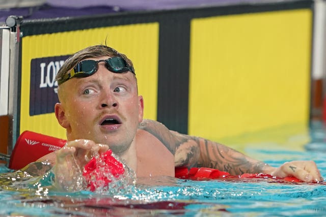 Adam Peaty still intends to compete at next year's Olympics (Zac Goodwin/PA)