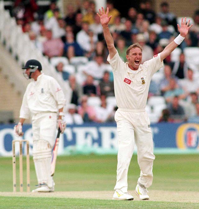 Michael Atherton and Allan Donald faced off in a tense encounter at Trent Bridge in England's 1998 series with South Africa. Atherton's unbeaten 98 helped the hosts to a vital win.