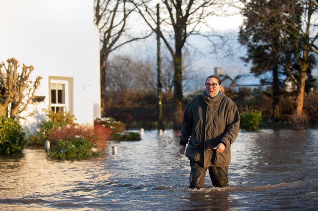 Flooded streets