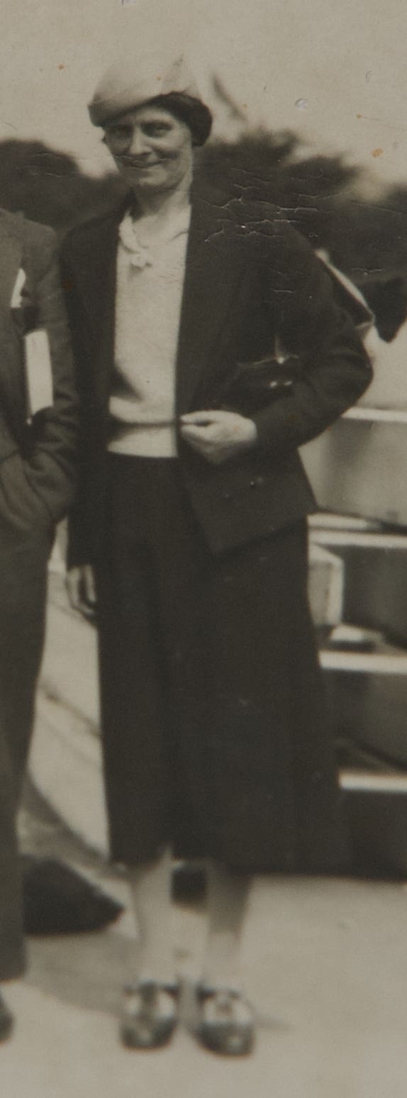 Louisa Dunne, pictured in 1933 