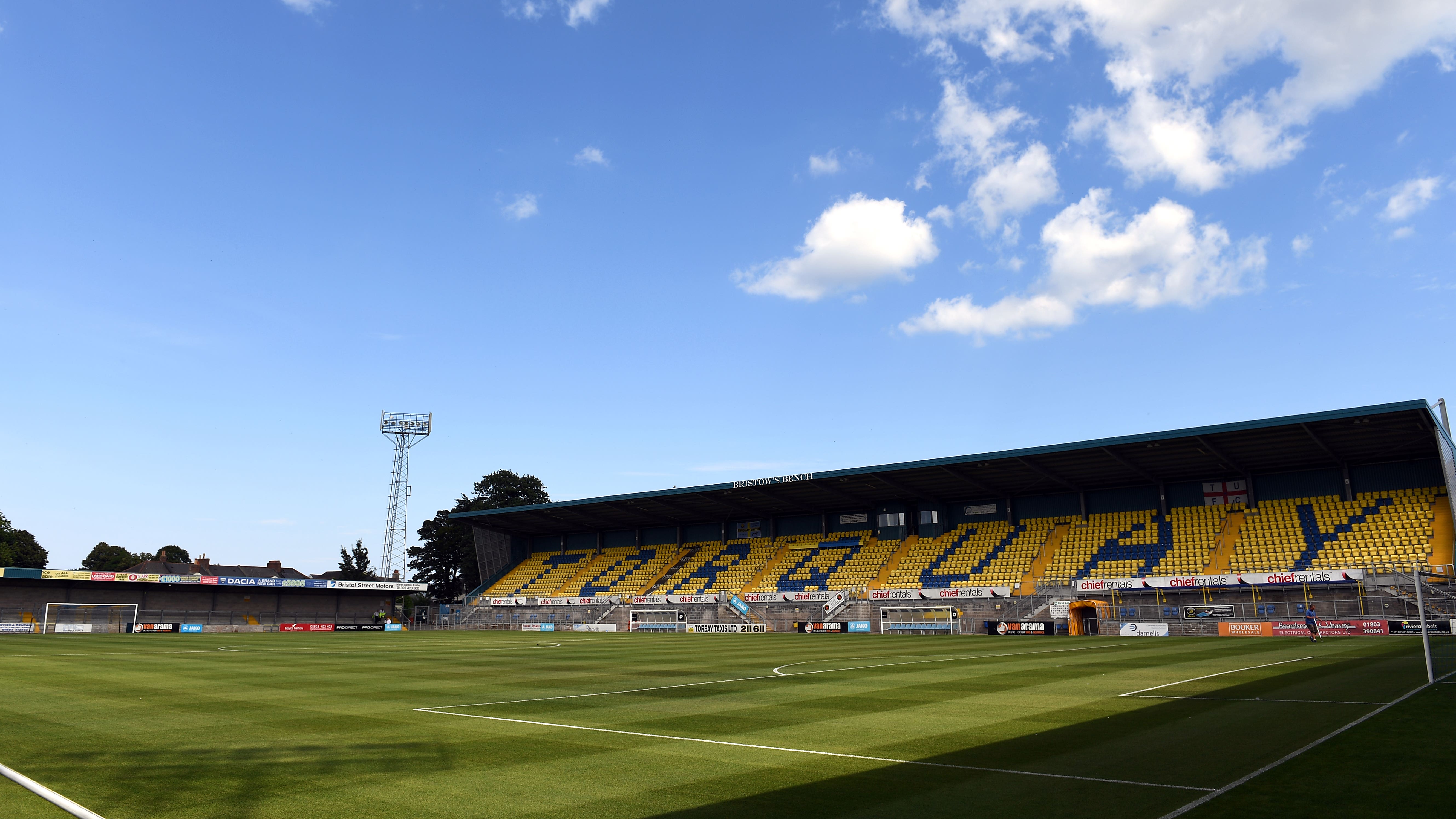 Torquay’s Mark Ellis made it 3-3 in the 80th minute at Plainmoor (Simon Galloway/PA).