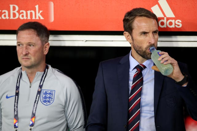 England manager Gareth Southgate (right) will have been impressed by Winks' workrate