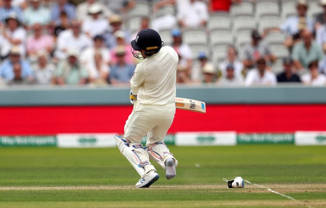 Jason Roy lost a shoe at the crease during his knock of 72 