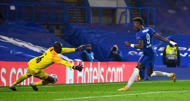 Tammy Abraham netted Chelsea's third goal 