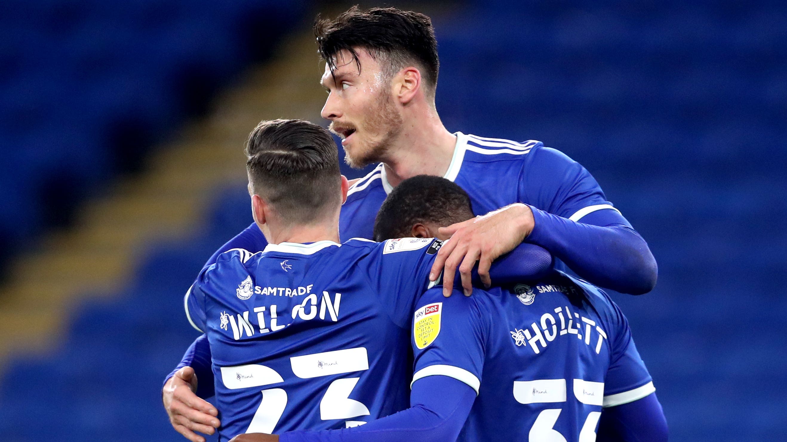 Kieffer Moore bags brace as Cardiff ease past Huddersfield ...