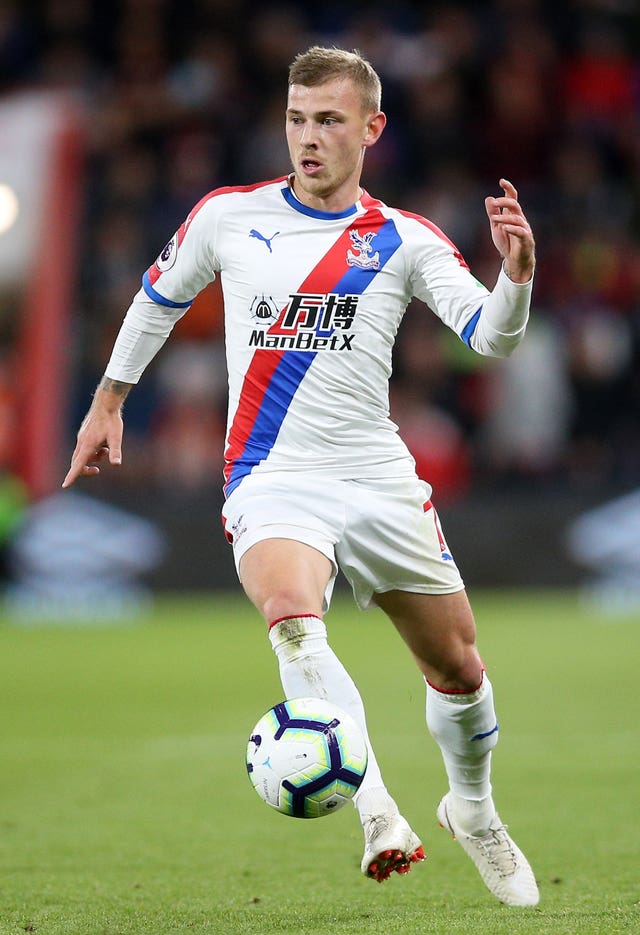 Crystal Palace handed a full league debut to Max Meyer (Nigel French/PA).