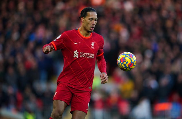 Liverpool defender Virgil Van Dijk