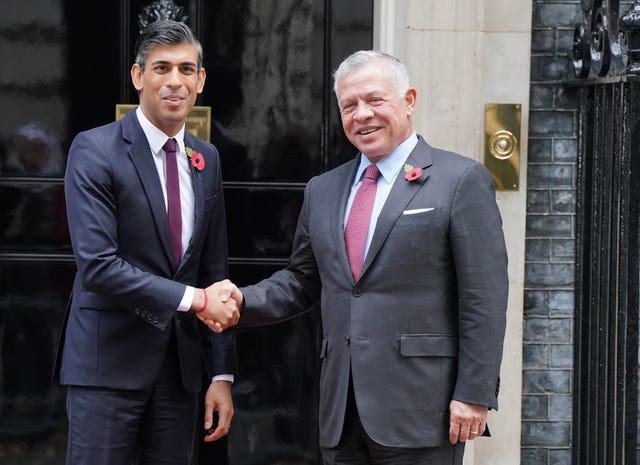 King Abdullah II, King of Jordan UK visit