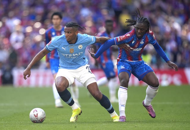 Manuel Akanji (left) is on a season-long loan from Manchester City 
