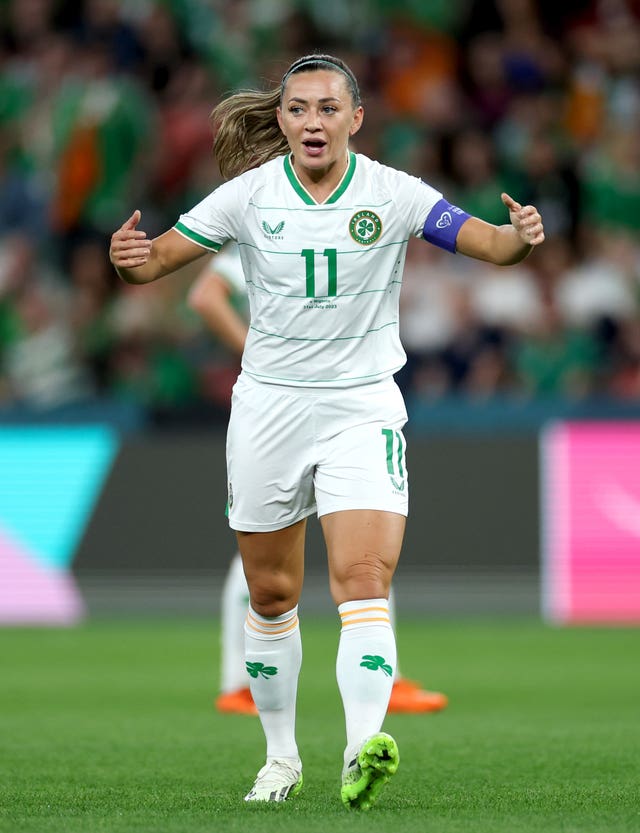 Republic of Ireland skipper Katie McCabe found herself at odds with manager Vera Pauw